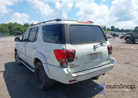 2006 Toyota Sequoia Sr5 V8 from USA, damaged, VIN 5TDZT34A56S276764